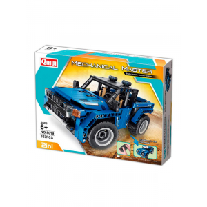 Конструктор на шасси - 2 в 1 джип/пикап QiHui QH8019 (353 детали), 2.4Ghz